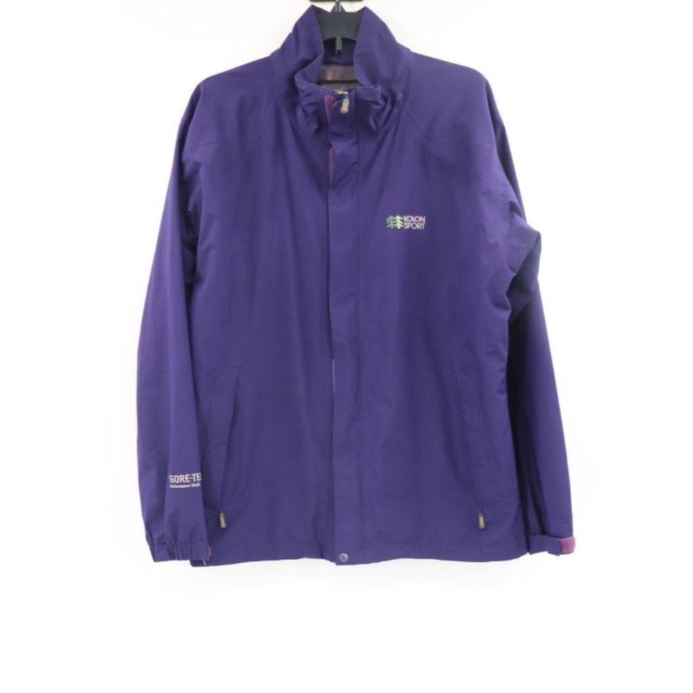 Kolon sport men's 100 M/L goretex performance shell full zip waterproof jacket